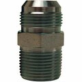 Dixon Hydraulic Adapter, 1-5/16-12 x 3/4-14 Nominal, 37Deg Male Flare x MNPT, Steel, Domestic 2404-16-12